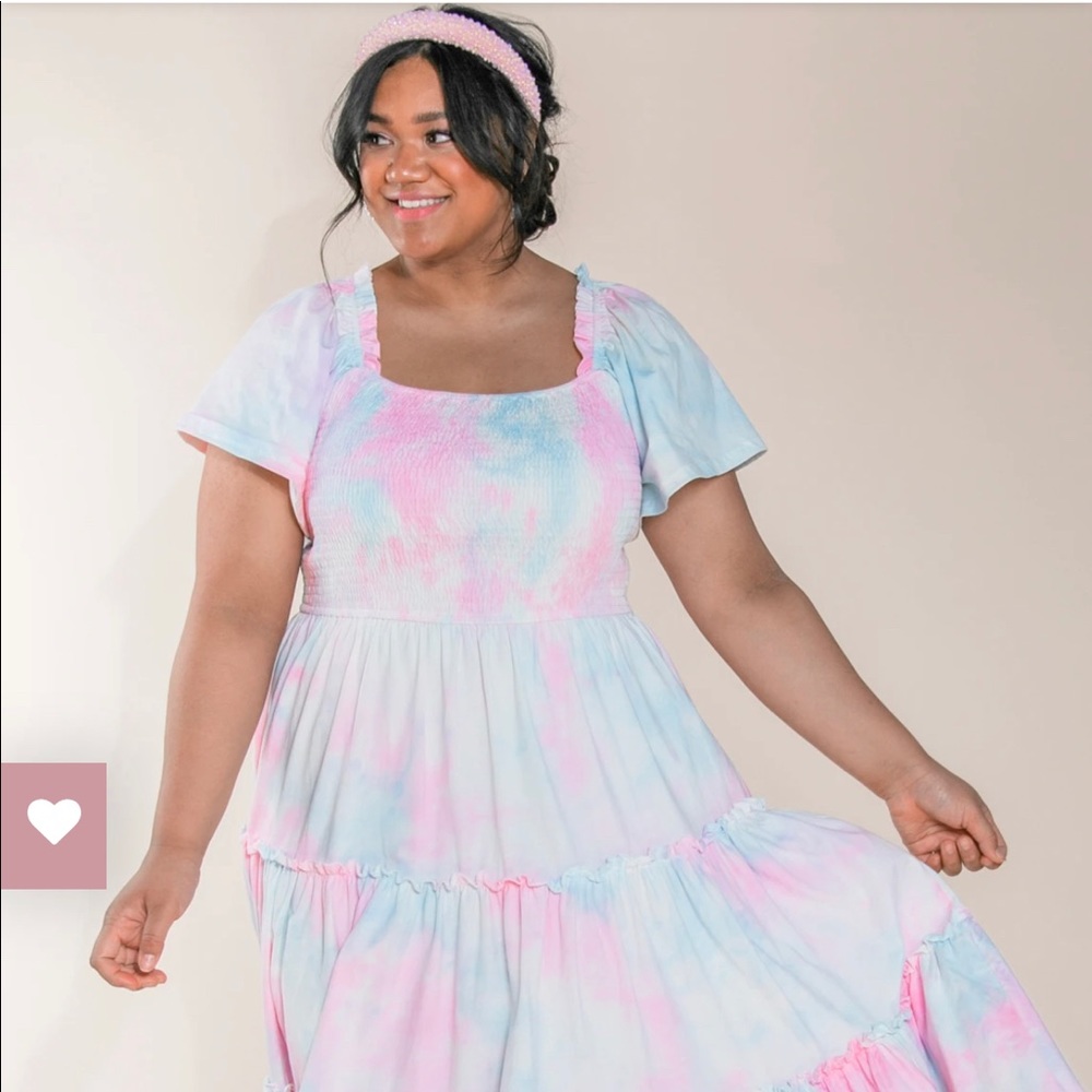 Ivy City Co Cotton Candy Dress XXL